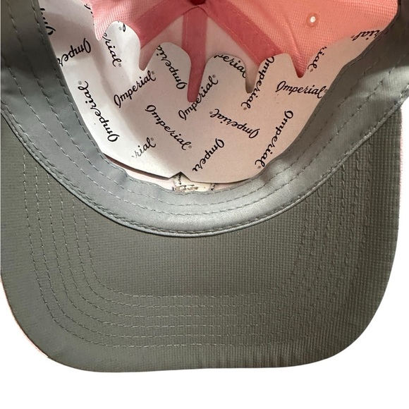 NEW Imperial Soft Pink Performance Golf Hat Quail Hollow Golf Club Emblem main image 5